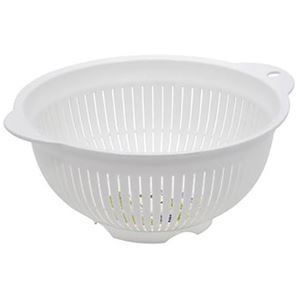 【10セット】 岩崎工業 クッキンパル ザル21 ホワイト K-1332-WHX10