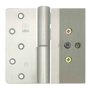 No.1730 新3次元調整丁番 右吊元用 シルバー塗装