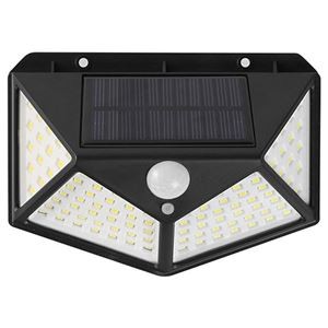 【5セット】 デジタルランド 100LEDセンサーライト DL-YU160X5