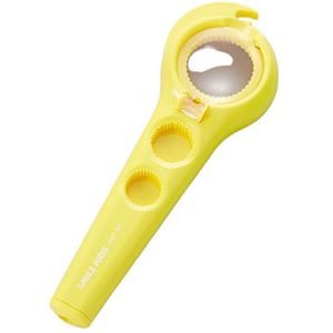 【5セット】 スマイルキッズ ルーペ付らくらくオープナー イエロー ARP-02YEX5