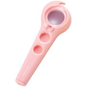 【5セット】 スマイルキッズ ルーペ付らくらくオープナー ピンク ARP-02PKX5