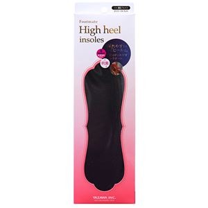 【5セット】 矢澤 Footmate ハイヒールインソール ブラック M(23.5～24.5cm) footmate30337X5