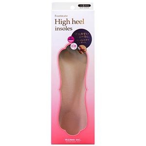 【5セット】 矢澤 Footmate ハイヒールインソール ベージュ S(22.0～23.0cm) footmate30351X5