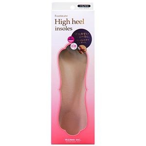 【5セット】 矢澤 Footmate ハイヒールインソール ベージュ L(25.0～26.0cm) footmate30375X5