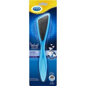 【5セット】 Scholl's Wellness ドクターショール ベルベットスムーズ ダイヤモンドクリスタルズ かかとファイル drscholl02445X5