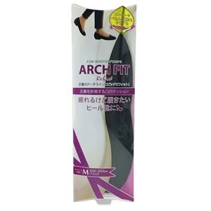 【5セット】 荒川産業 アーチフィット リフレ M ブラック ARAKAWA07075X5