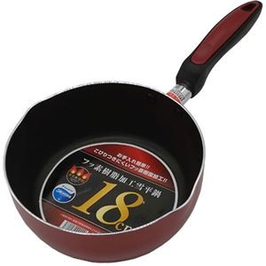 【5セット】 ふっ素樹脂加工雪平鍋18cm ガス火専用 MMT99009X5