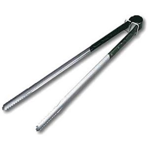 【5セット】 キャプテンスタッグ レスト大型炭バサミ450mm M-7638X5