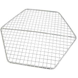 【5セット】 キャプテンスタッグ ヘキサ バーベキューアミ M 285×255mm UG-2021X5