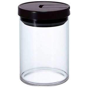 【5セット】 HARIO 珈琲キャニスター M ブラック MCNR-200-BX5