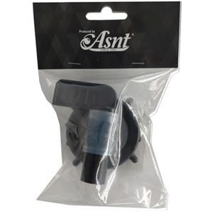 【5セット】 タンゲ化学 ASNTシリーズ タンクコックG型 ブラック MMT03512X5