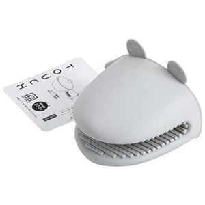 【5セット】 パール金属 TOUCH シリコーンカエルミトン GRAY CC-1533X5