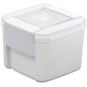 【5セット】 岩崎工業 イージーケアランチボックス深型 WH ホワイト B-1489-WHX5