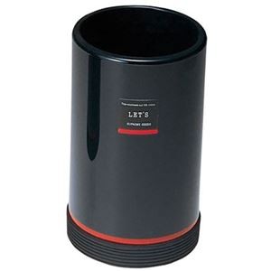 【5セット】 岩崎工業 テーブルスタンド 大 レッツブラック K-186LBX5