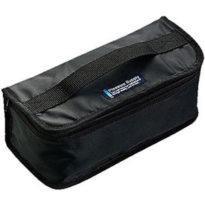 【5セット】 岩崎工業 2段用保冷ランチバッグ ブラック LF-578BKX5