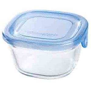 【5セット】 岩城ハウスウエア NEWパック&レンジ角型 200ml アクアブルー KBC3200BLNX5