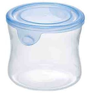 【5セット】 岩城ハウスウエア NEWパック&レンジ丸型 240ml アクアブルー KBT7400BLNX5