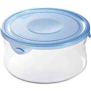 【5セット】 岩城ハウスウエア NEWパック&レンジ丸型 840ml アクアブルー KBT7402BLNX5