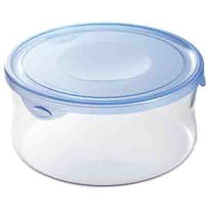 【5セット】 岩城ハウスウエア NEWパック&レンジ丸型 1300ml アクアブルー KBT7403BLNX5