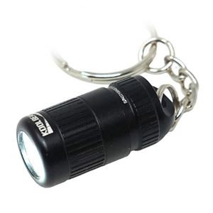 KOOLBEAM クールビーム 完全防水 キーチェーンLEDライト M・E・U ブラック KB-41BK