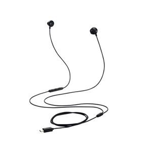 エレコム 高耐久 デジタル式USB Type-C(TM)ヘッドホン インナーイヤー型 ブラック EHP-DF13IMBK