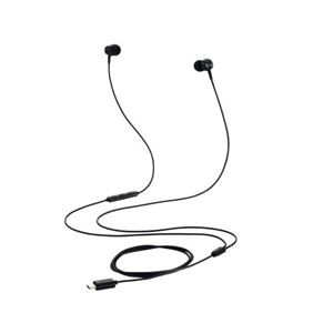 エレコム 高耐久 デジタル式USB Type-C(TM)ヘッドホン カナル型 ブラック EHP-DF14CMBK