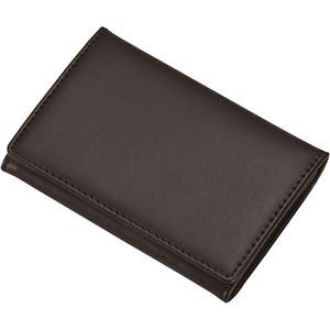 レイメイ藤井 GLOIRE メモホルダー付名刺入れ(革製)ブラック GLN1055B