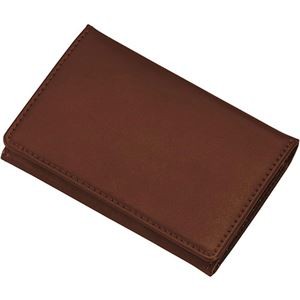 レイメイ藤井 GLOIRE メモホルダー付名刺入れ(革製)ブラウン GLN1055C