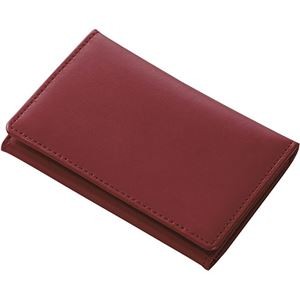 レイメイ藤井 GLOIRE メモホルダー付名刺入れ(革製)ワイン GLN1055Z