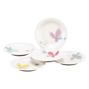 ハナエモリ ペタル ファイブプチセット 径16×2cm 電子レンジOK K50406019