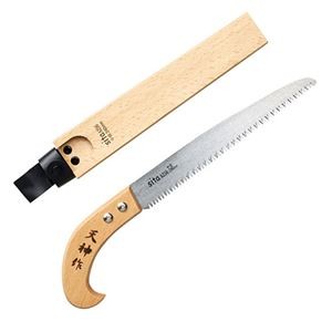 天神作 特選鞘付鋸 全長40cm GN-30D 刃物鋼・天然木 K50312145