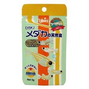 （まとめ） ひかりメダカの天然食 5g 【×10セット】【代引不可】