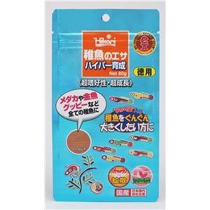（まとめ） 稚魚のエサ ハイパー育成 80g 【×2セット】【代引不可】