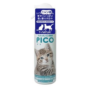 （まとめ） T・NATUR PICO うんちとおしっこの消臭剤 300ml 【×2セット】