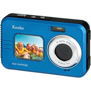 ケンコー 防水デジタルカメラ 10.5×3.3×6.8cm 水深3.5mまで対応のIPX8の防水性能・IP5Xの防塵性能 C6043528