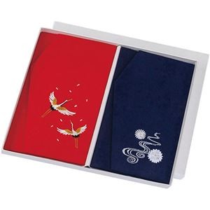 正絹ちりめん刺繍金封ふくさ 慶弔セット 京都の丹後地方で織られた伝統ある正絹ちりめん C6044574