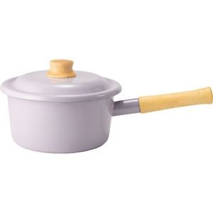 富士ホーロー コットンプラス ソースパン18cm パープル 2.3L C6124609