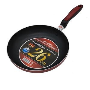 【5セット】 ふっ素樹脂加工フライパン26cm ガス火専用 MMT98972X5