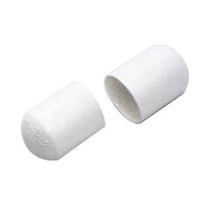 【10セット】 積水樹脂 物干竿キャップ φ29～30mm用 ホワイト MMT02771X10
