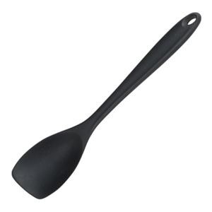 【5セット】 パール金属 TOUCH シリコーン料理スプーン ブラック G-5088X5