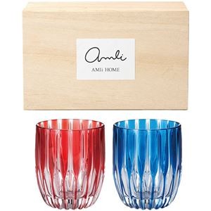 Rays ペアグラス320ml(木箱入) φ7.9×9.6cm C6107658