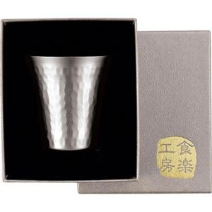 霞 チタン冷酒カップ φ5.2×5.4cm C6111548