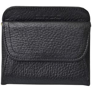 良品工房 日本製牛革小銭入れ 黒 10.5×1×9.2cm C6041630