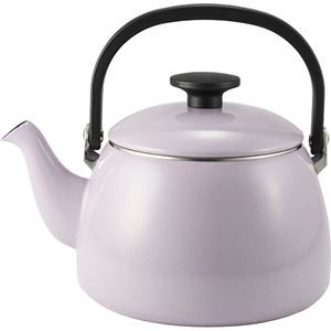 富士ホーロー コットンプラス ケトル2.5L パープル 24×18.5×21cm C6124637