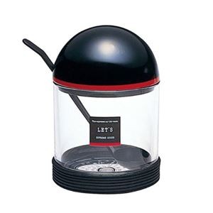 【5セット】 岩崎工業 シュガーポット レッツブラック K-197LBX5