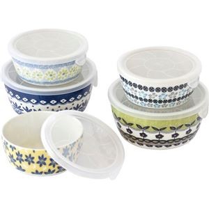 テーブル トーク プレゼンツ ポタリーフィールド レンジパック5点セット 小250ml、大500ml C6104596