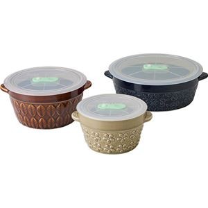 ポルク 高気密レンジパック3P S(280ml)・M(580ml)・L(660ml)×各1 C6104625