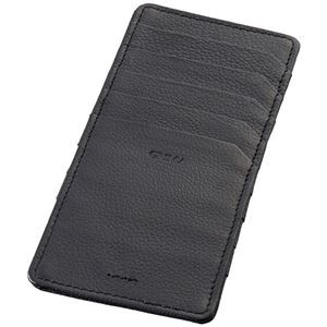 グリマ インナーカードケース ブラック 7.2×0.2×15.7cm C6041626