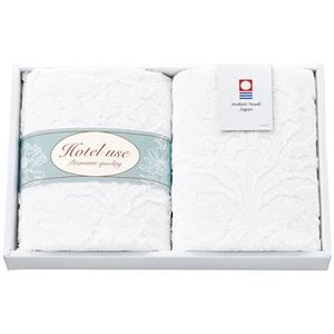 Hotel use premium quality パディII ウォッシュタオル2P 約34×34cm C6060514
