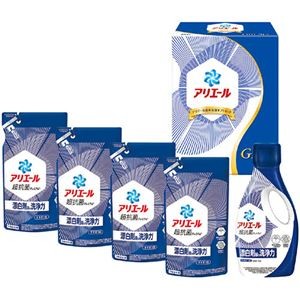 P&G アリエール液体洗剤ギフトセット アリエールジェル詰替用(405g)×4、アリエールジェル(720g)×1 C6224606